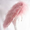 220923 Ostrich feather sinamay saucer 