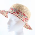 10306 Liberty lawn and straw sun hat 